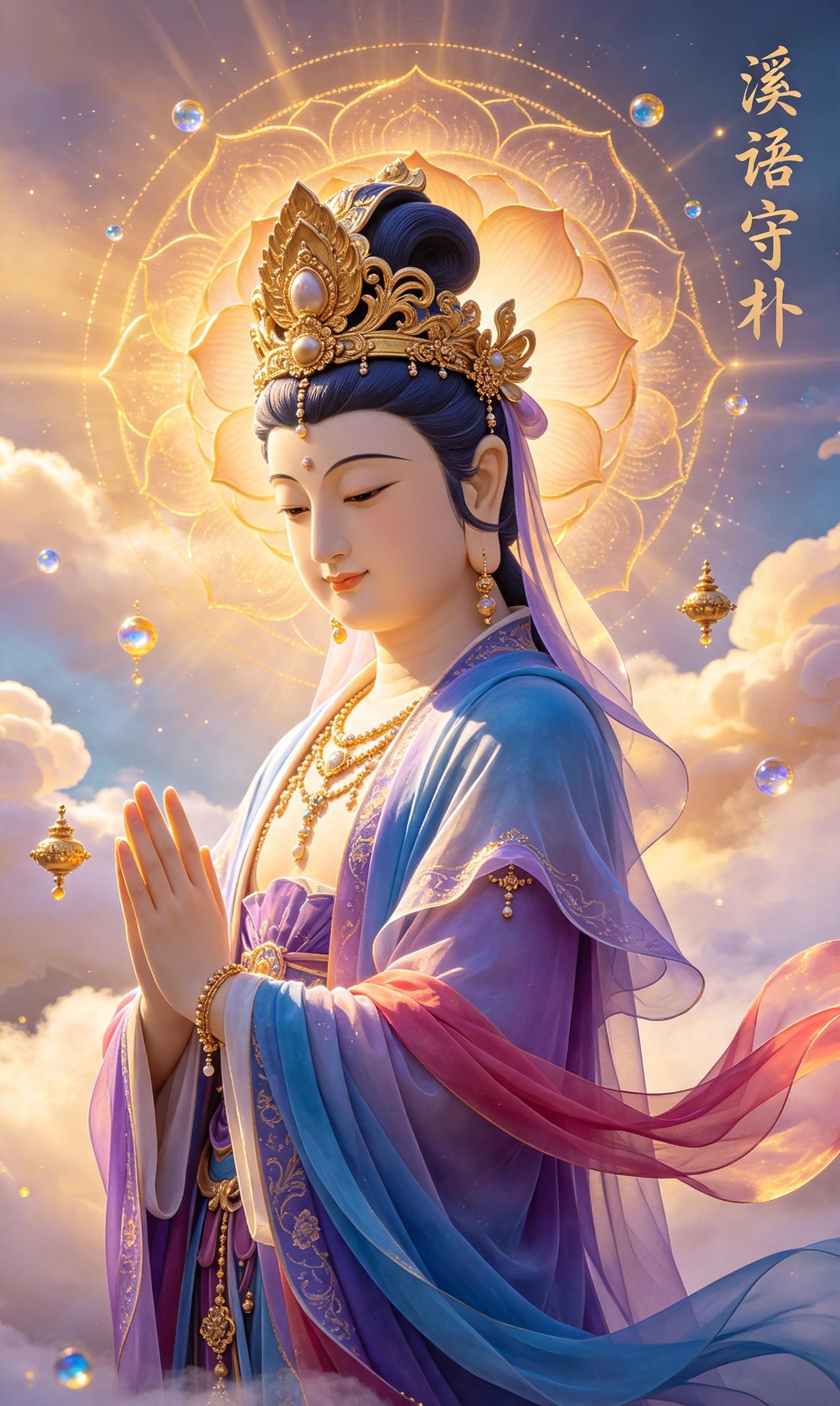 “清空心底匮乏念，修来尘世富足缘”——《金刚经》佛说，世人所有内心贫瘠，皆由