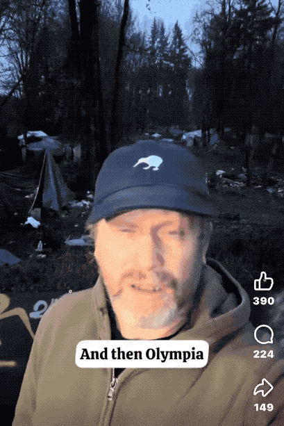 牢A说的西雅图只是冰山一角：美国华盛顿州最大“尸体集散地”，在奥林匹亚！事实上，