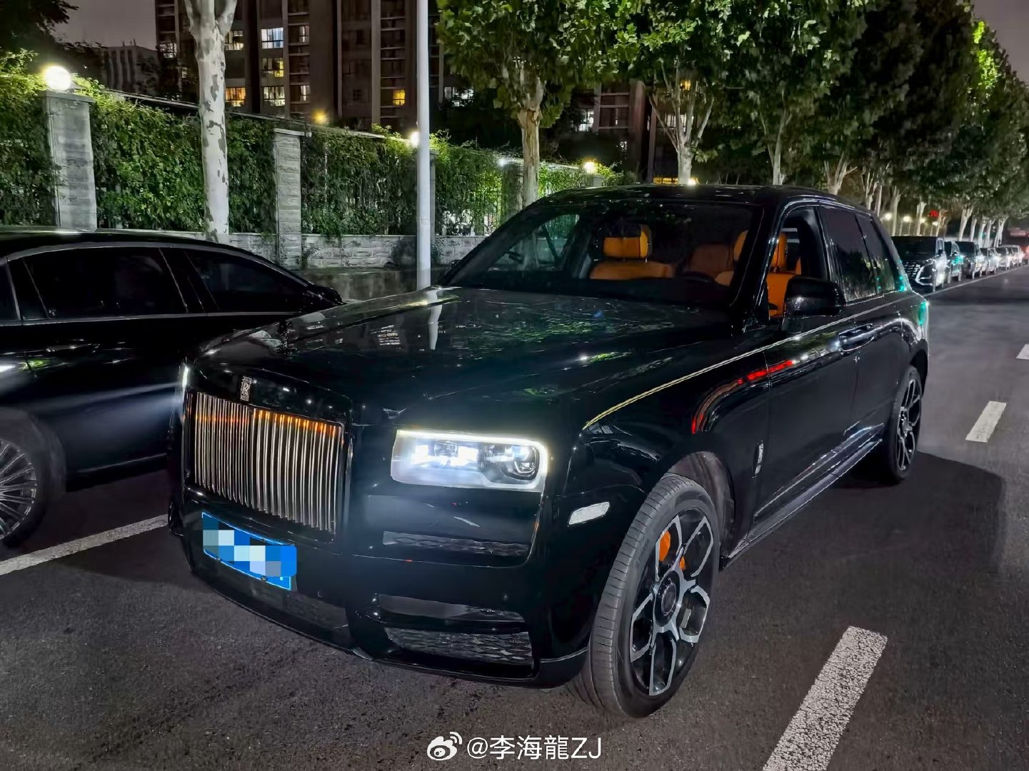 20年库里南四座流星3万公里白/橙贴黑色膜原版原漆💰​