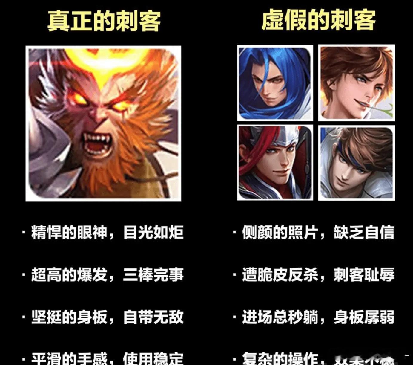 谁能想到，曾经的猴子才是第一刺客，如今猴子上不了台面王者荣耀​​​