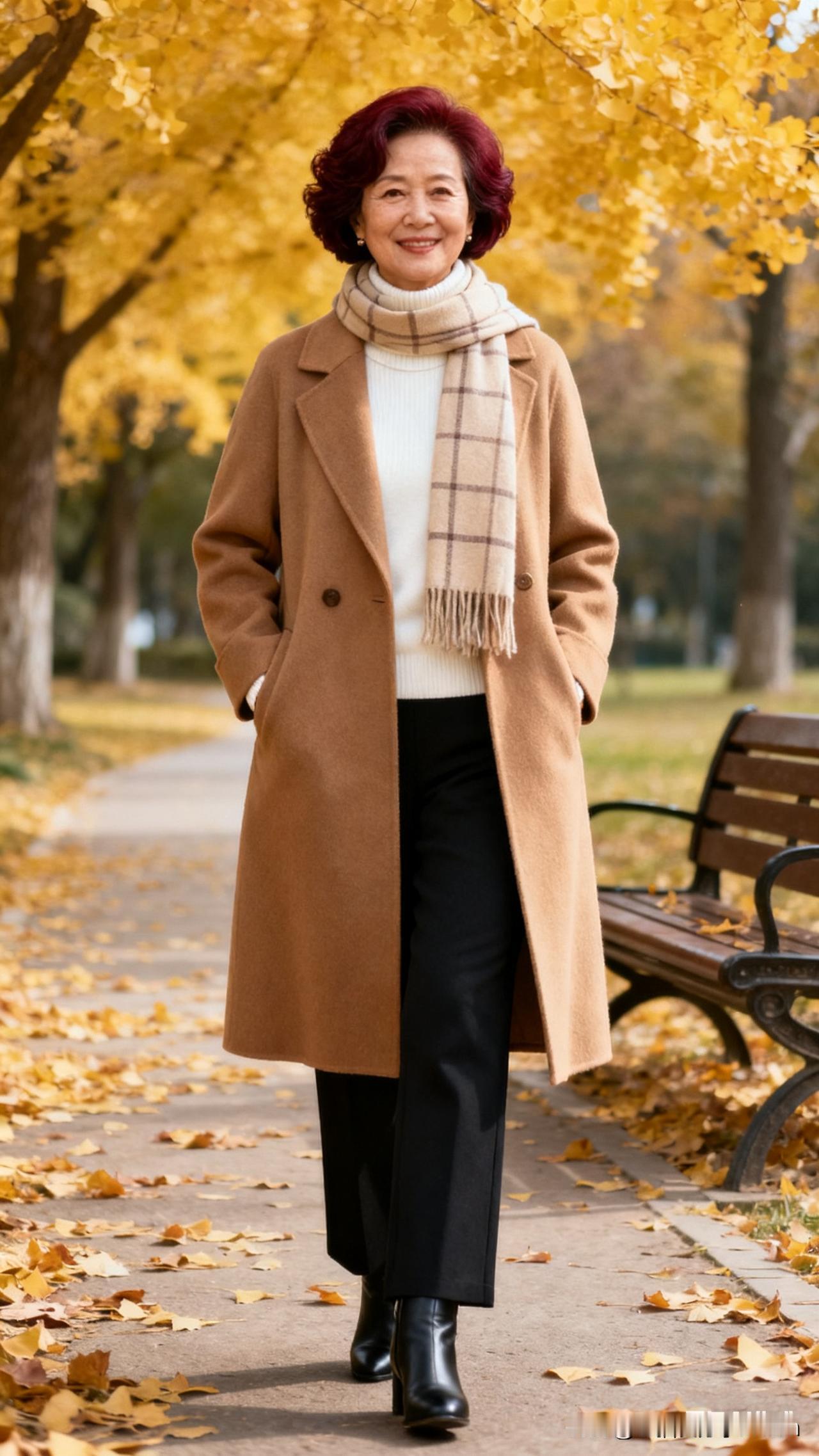 别让年龄框住你的美！今天店里来个40多岁的老顾客，试衣服的时候特逗。