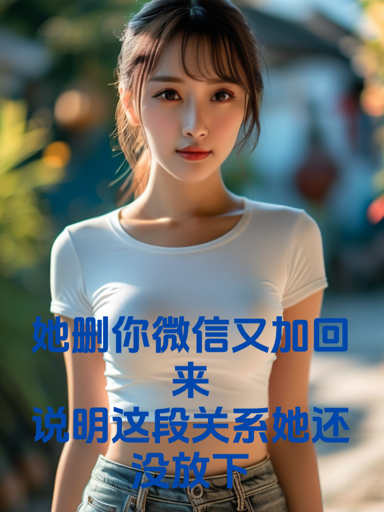 删你微信又加回来，说明这段关系她还没放下