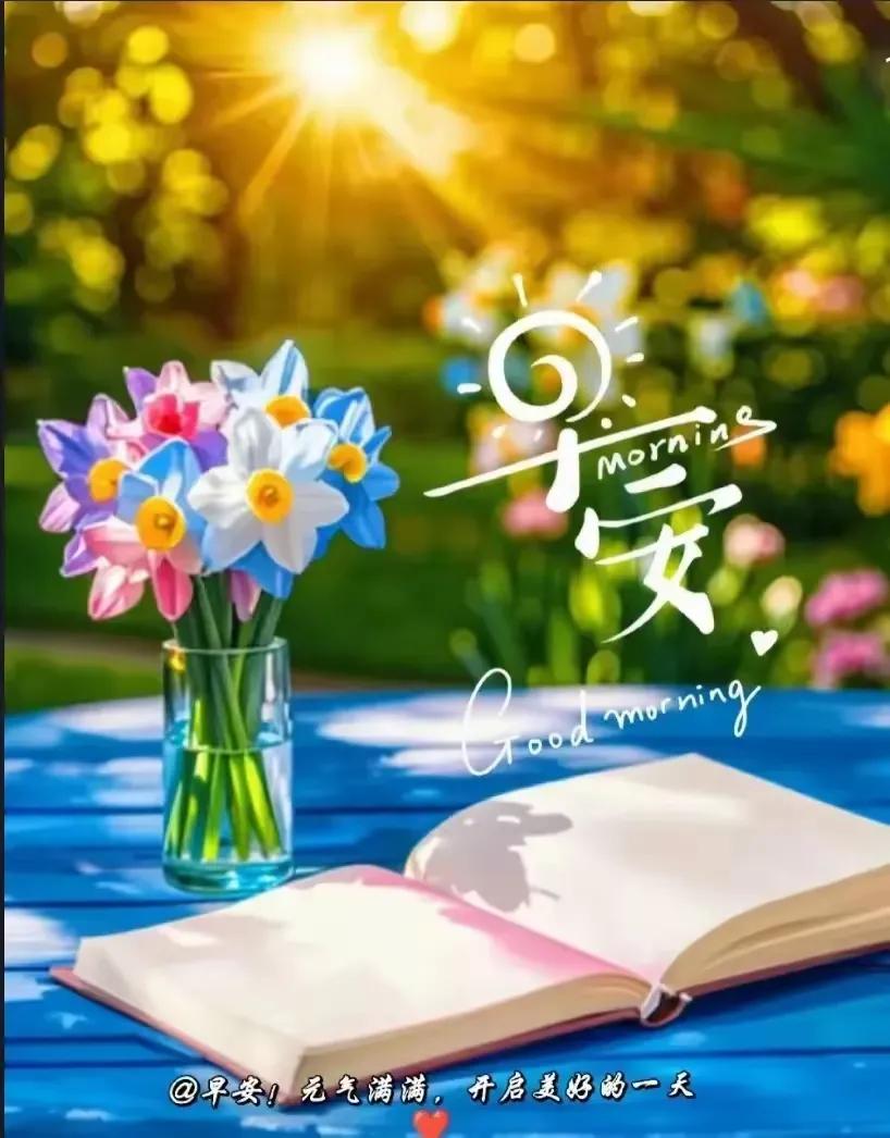 人生就該是這樣：牽掛問候是緣份，惦記想念是友情；健康快樂是幸福。早安吉祥