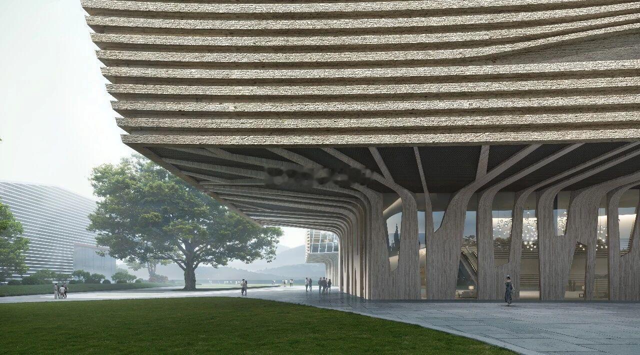 选址在旗山湖的福建（福州）华侨博物馆比选方案