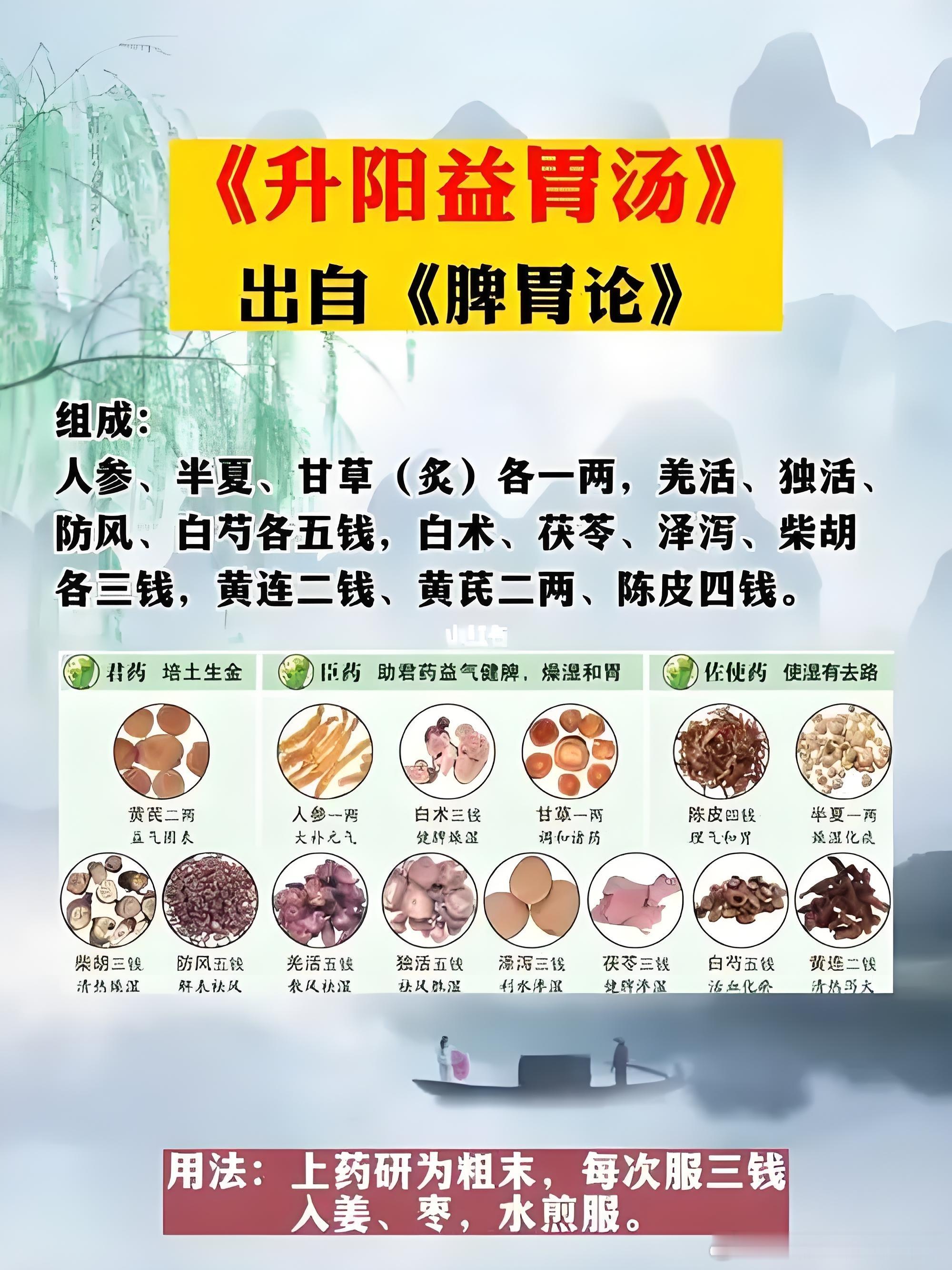 乱世脾胃解困方：李东垣升阳益胃汤的升阳除湿之道金泰和七年，中都城墙外的枯草丛里，