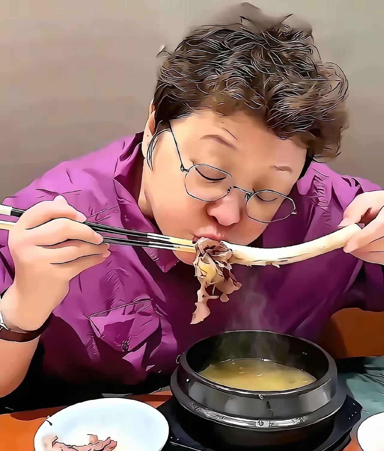 韩老师吃不上饭，正常不过！改吃肉有错吗？肉有点难消化，缺点人瘦会变胖吃不上饭和