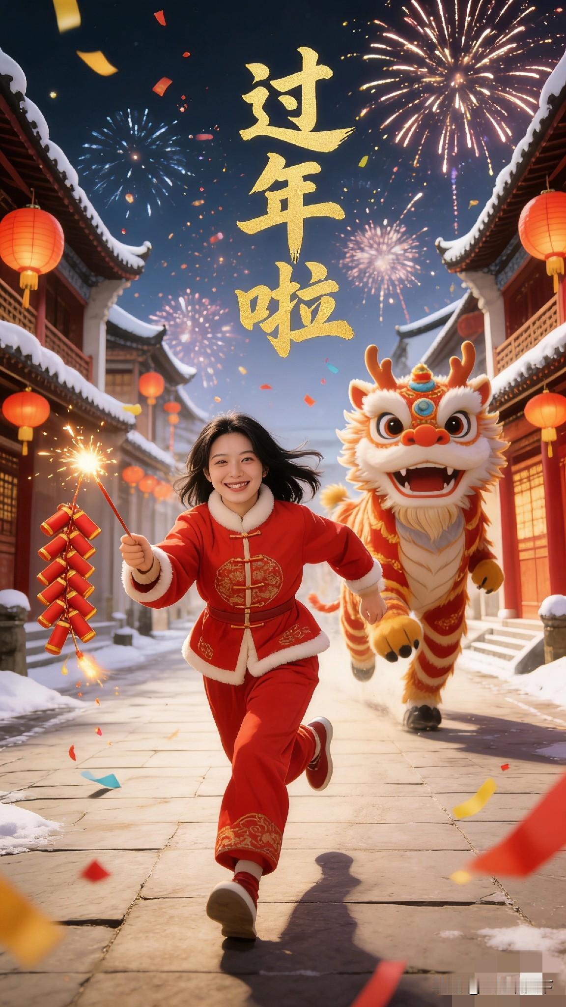 大年初一，致每一个奋力奔跑的你🍊2026，骏马迎春，新岁福至！过去一