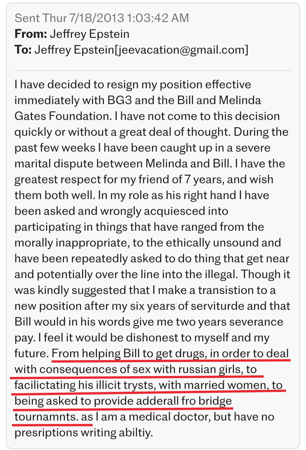 比尔盖茨被曝向妻子隐瞒性病¹如果您还得当初梅琳达跟盖茨离婚有多决绝，就会更加相