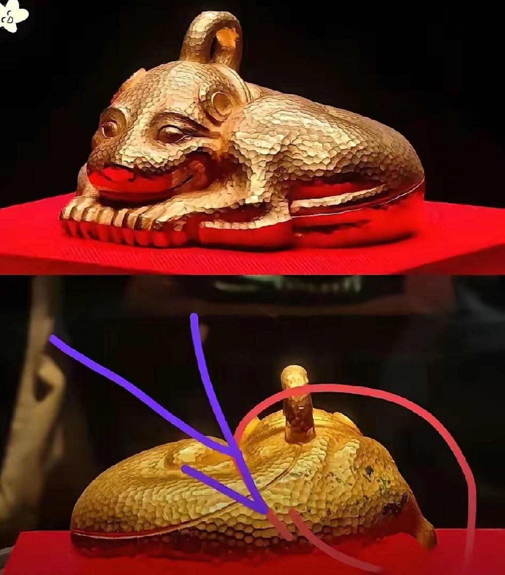 彻底摊上麻烦了！​​南京博物院的镇馆之宝，西汉纯金金兽，居然曝出掉色的事儿，徐