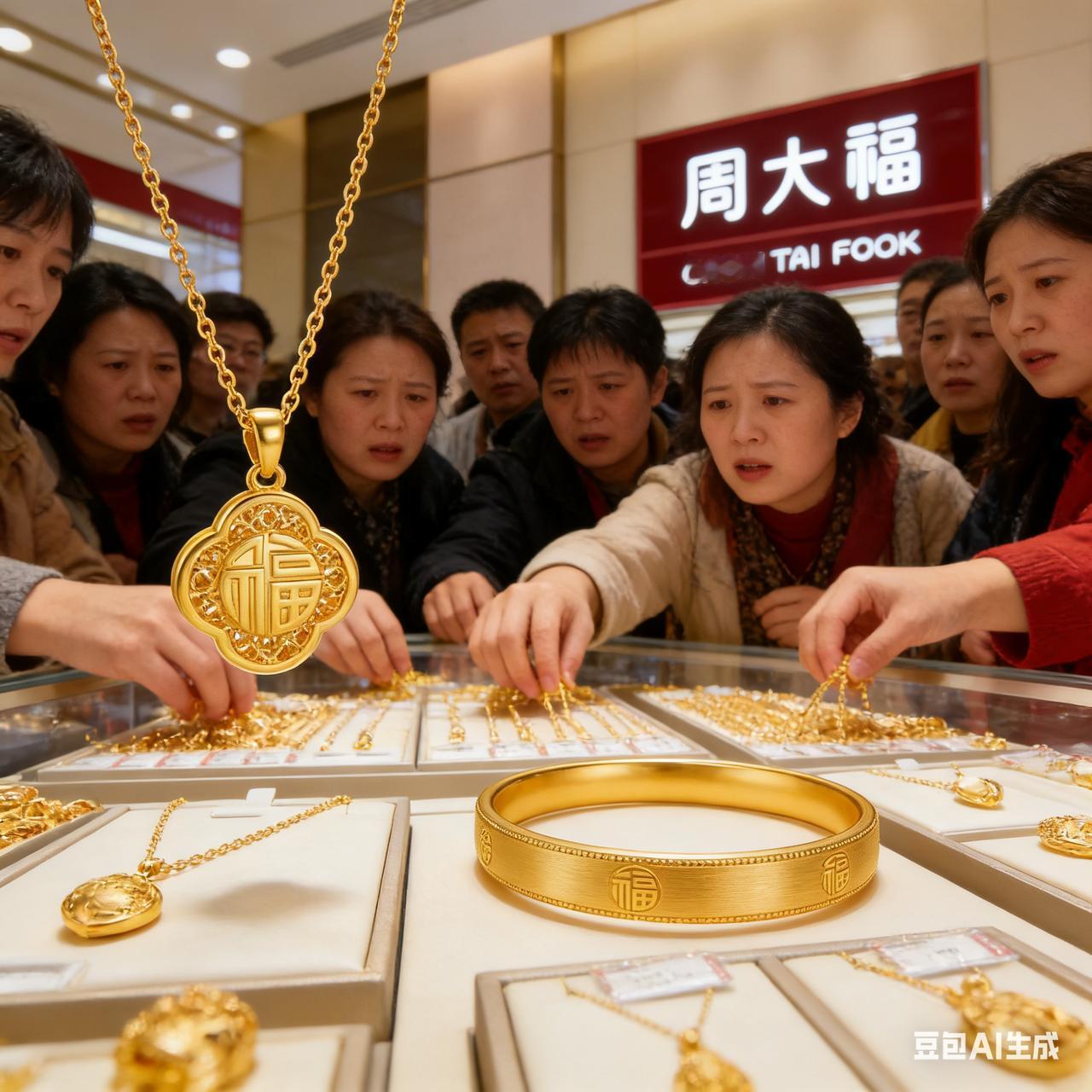 周大福一年三次提价！金价突破1350元/克，此刻入手是捡漏还是当冤大头？各位老