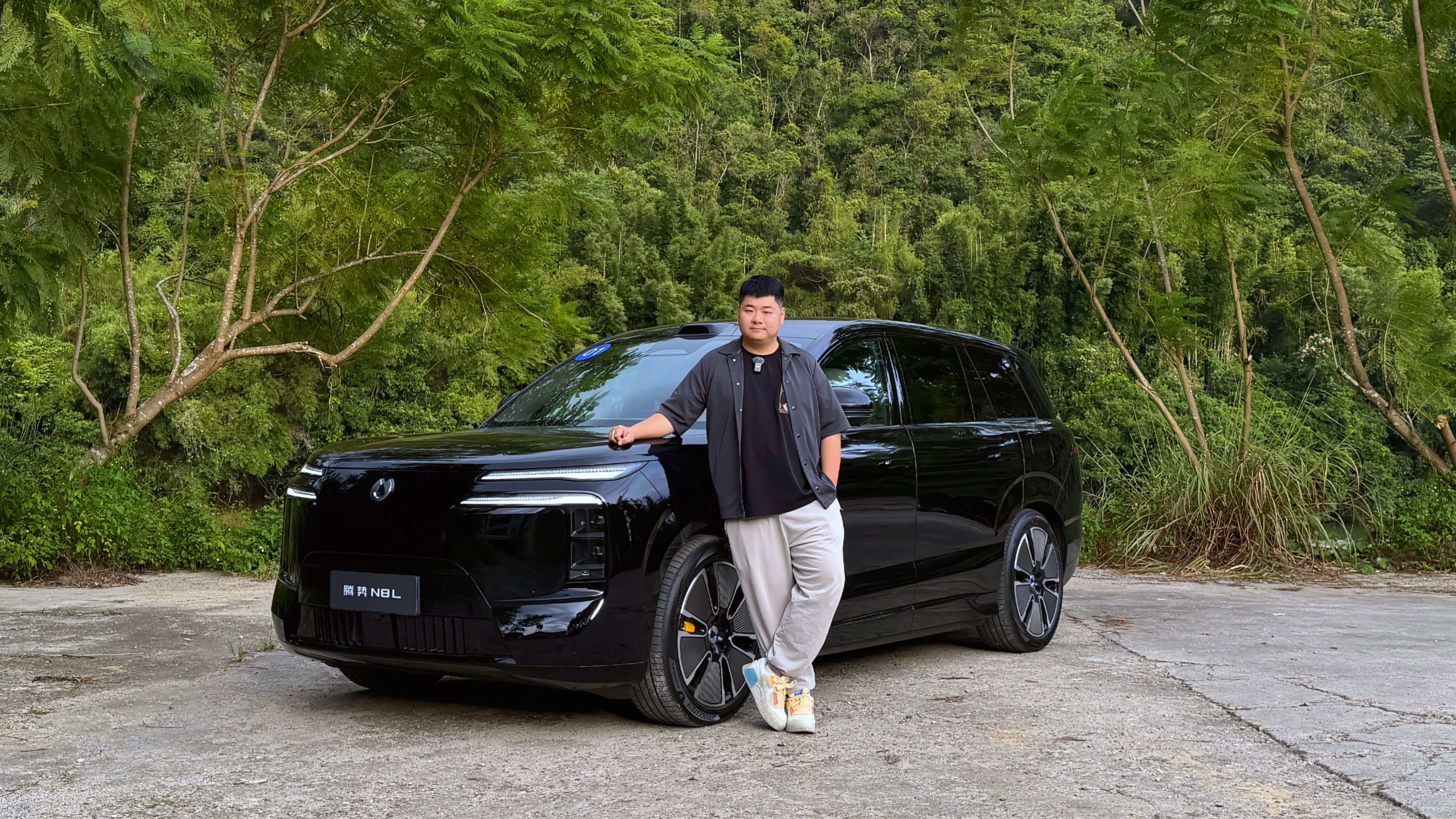 林更新&腾势N8L，高圆圆&腾势N9，帅哥美女的气质这一块，腾势拿捏到位