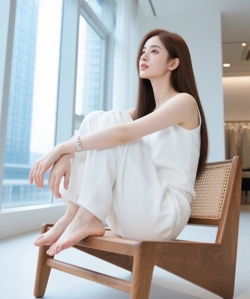 我是个安静又乖巧的女孩，有的时候就是有点闷吧！但是不代表我就不阳光吧！