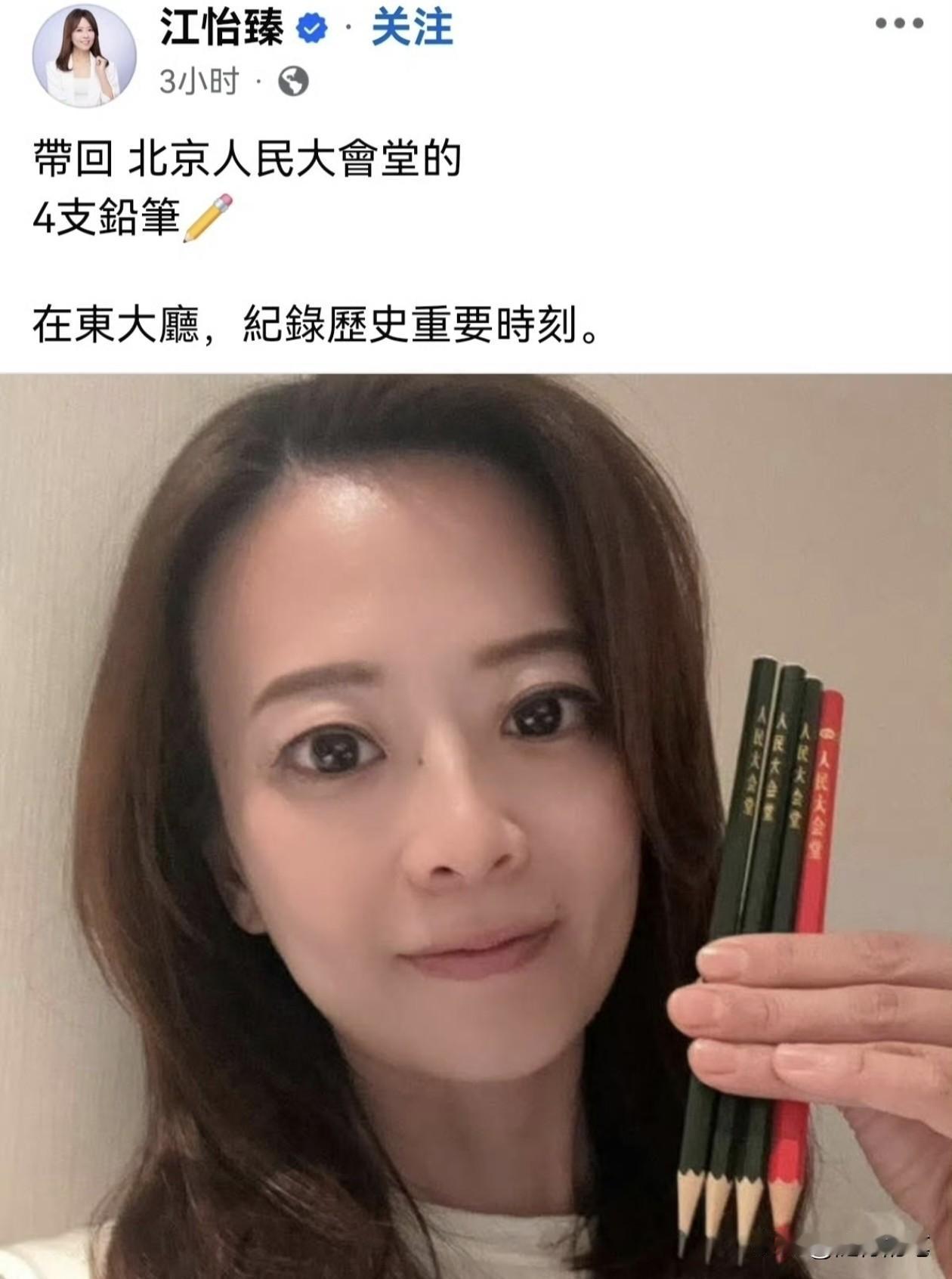 郑丽文访问大陆团队成员里面的江怡臻职位特别，有承上启下的意味。要知道2005