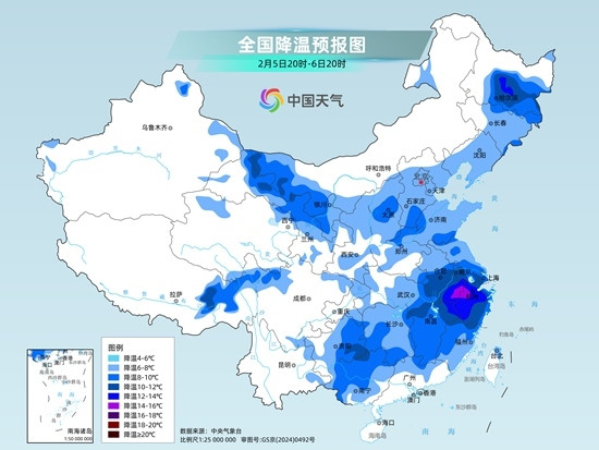 寒潮+台风双线作战！立春雨雪来袭江浙沪