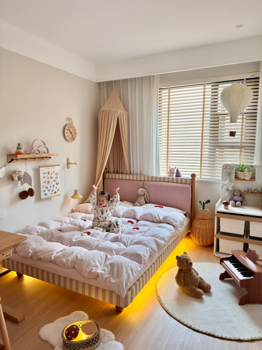 拒绝榻榻米，小房间也能拥有梦幻儿童房！