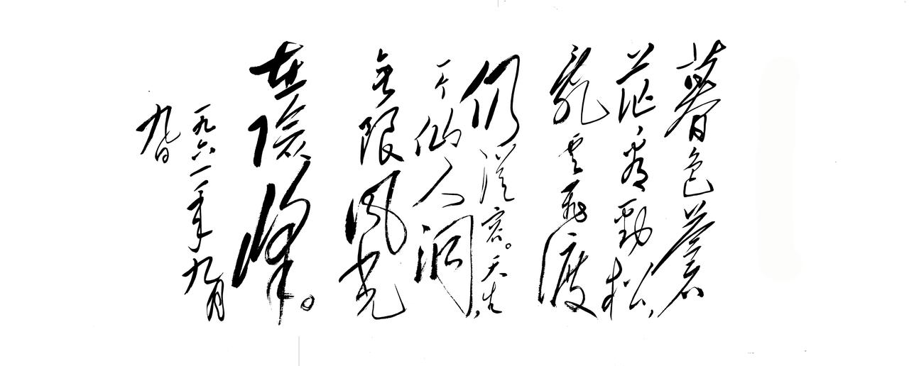 同为近现代草书大家，毛体与于右任草书审美差异在哪？毛泽东与于右任虽然都擅长草