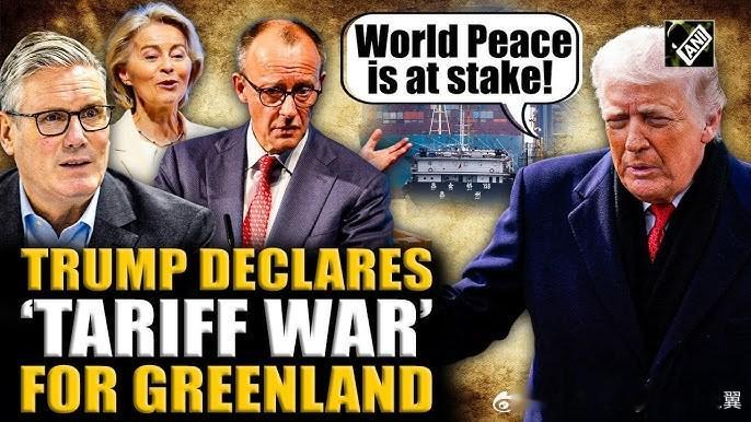 特朗普称世界和平岌岌可危特朗普在推动购买格陵兰岛的进程中，公开发表了“世界和平