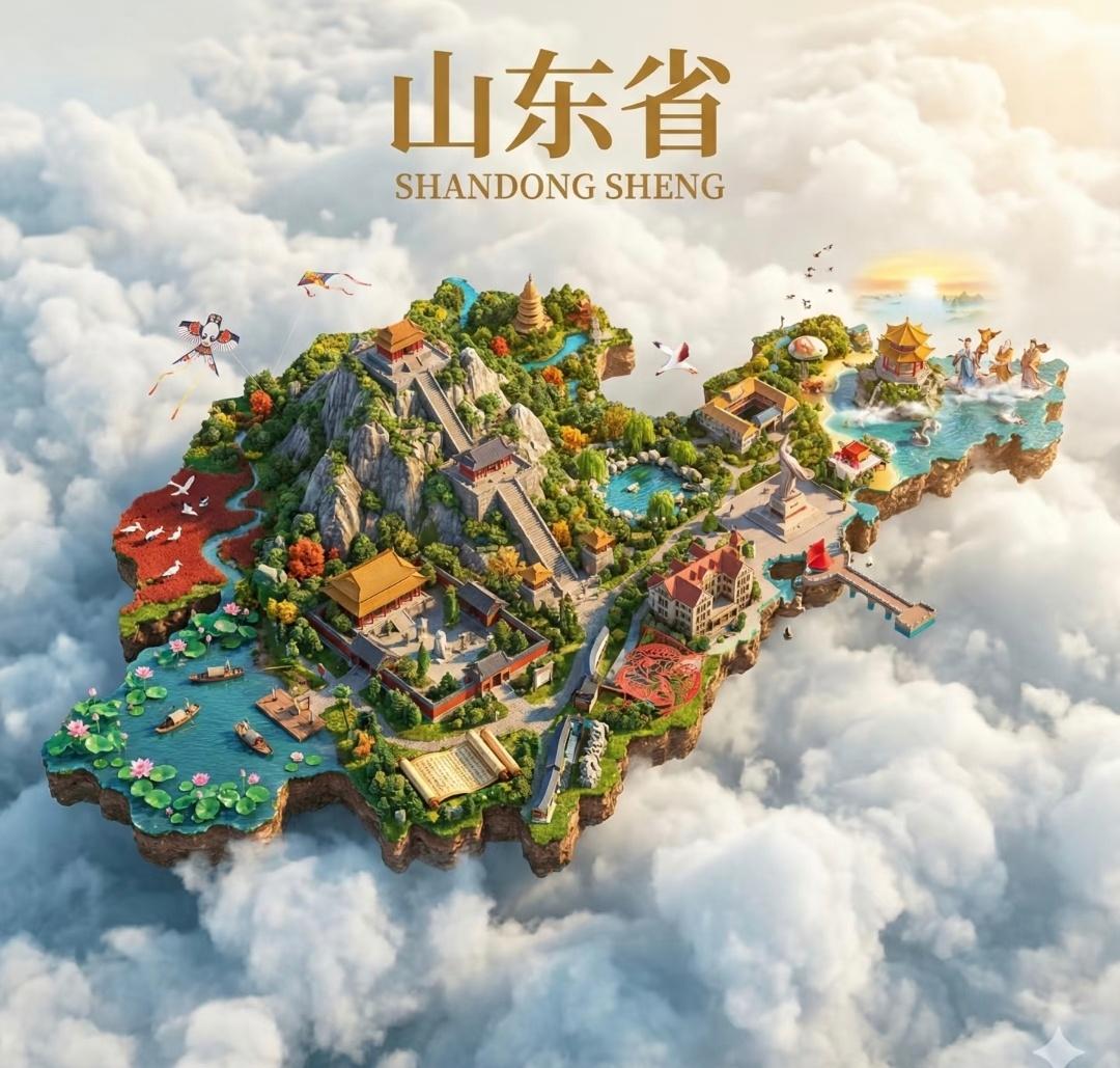 中国各省份微型地形（一）本期发布：山东省、江苏省、重庆市、陕西省、四川省、台湾