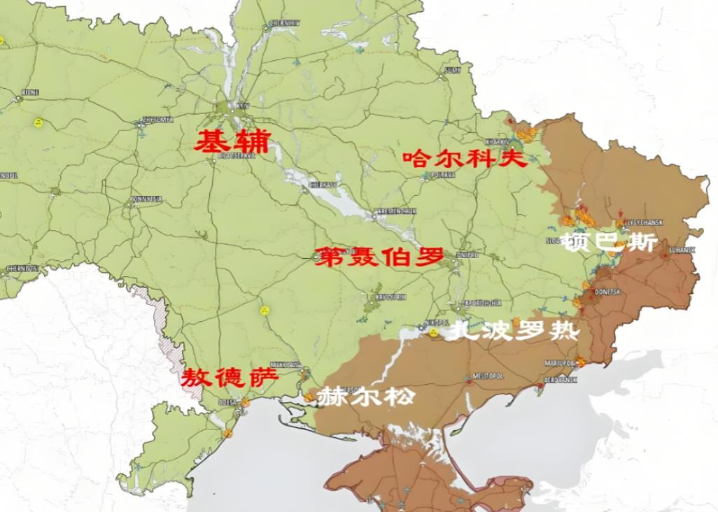 美国提出的“领土交换”计划是这样的。乌军撤出整个顿涅茨克和卢甘斯克地区，并将这些
