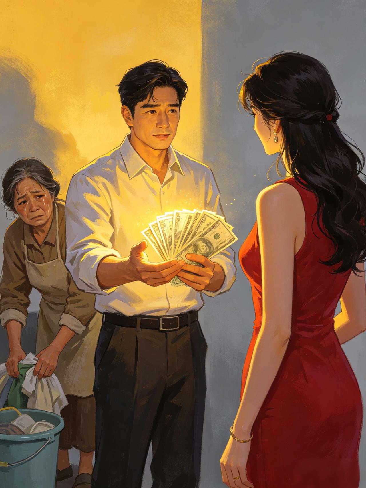 他把光给了别人，把泥泞的人生留给了我真的见过最残忍的婚姻，不是大吵大闹，不