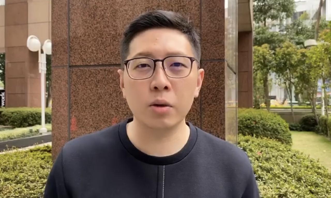 王浩宇“扬眉吐气”了（先科普一下，王浩宇以前是民进党的议员，后来被罢免掉了。