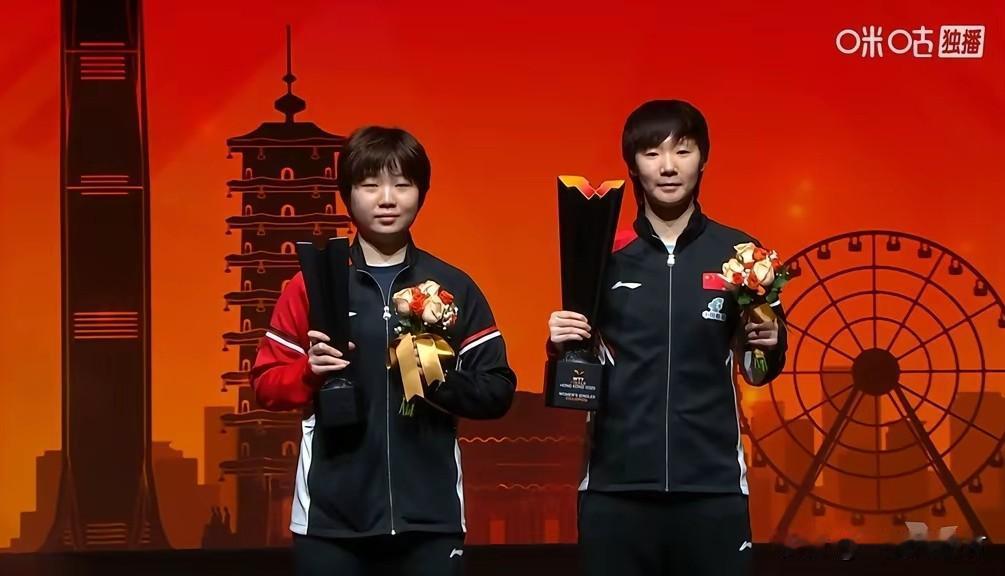 世乒联总决赛女单决赛，王曼昱4-2战胜年轻队友蒯曼，成功实现卫冕，将两人的交手记