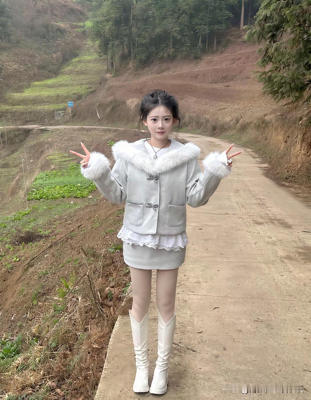 一看就知道，这是一个黄花大闺女！