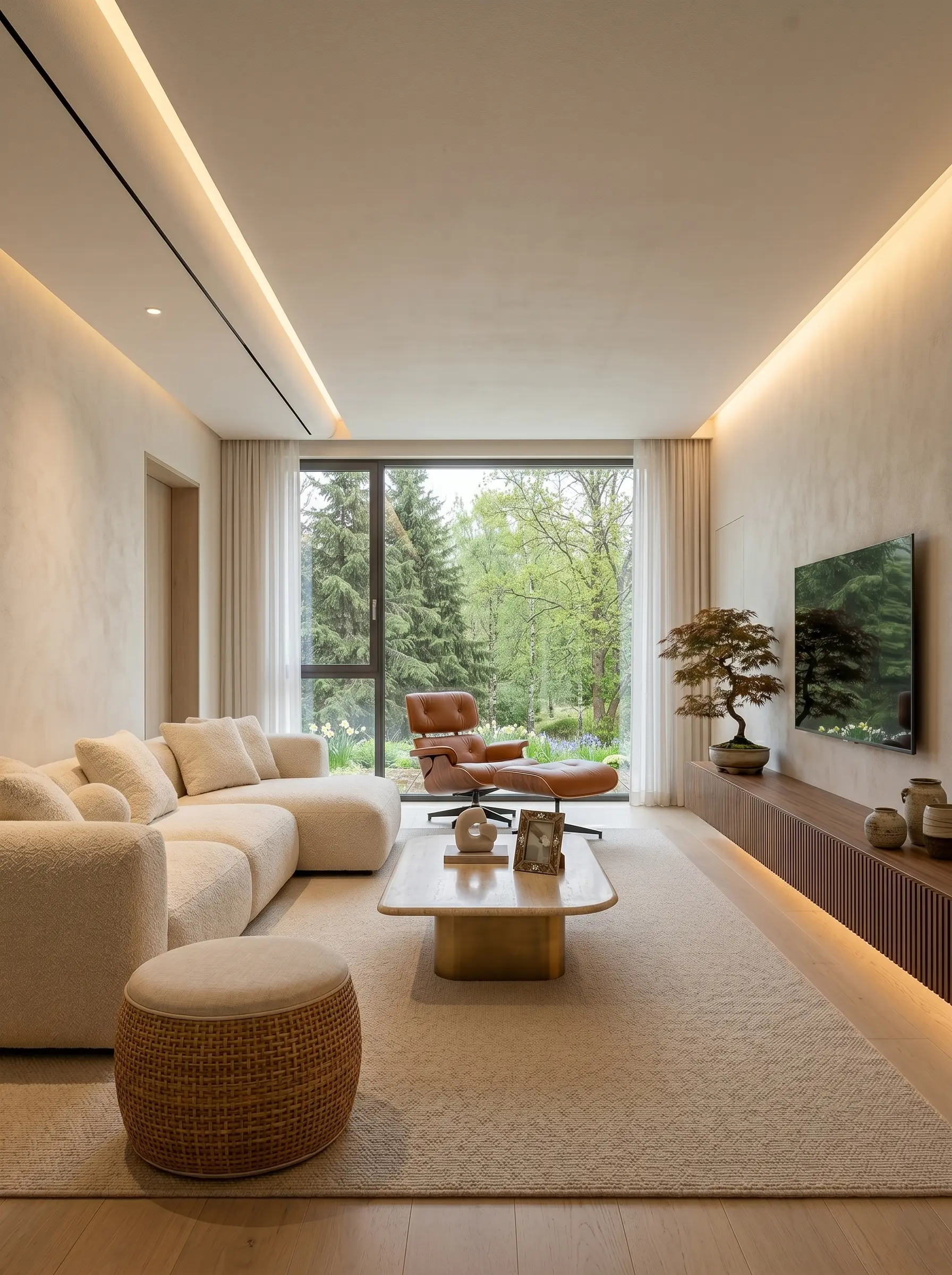 大胆点！135平极简风真的自带高级感啊！