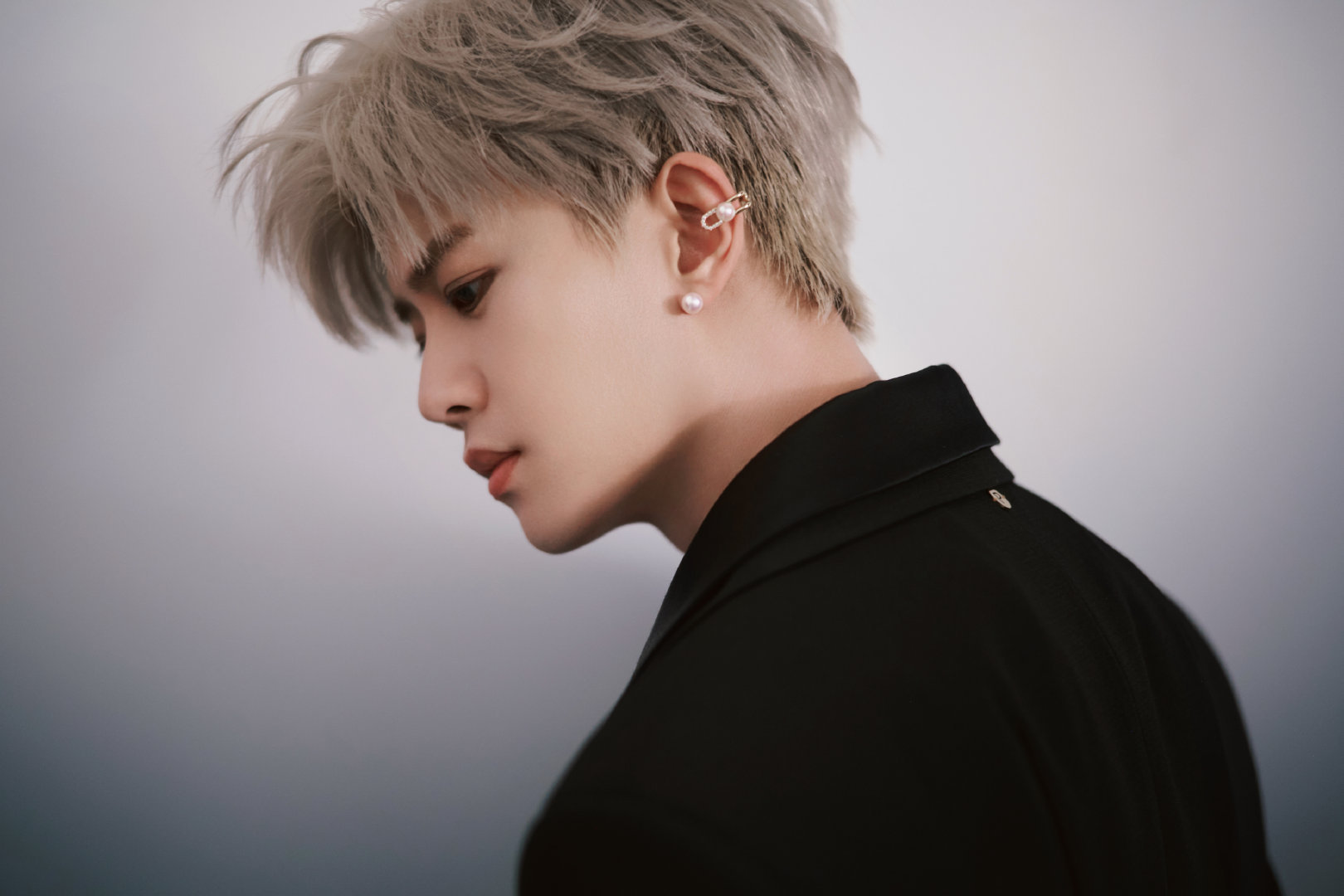 任嘉伦×TASAKI营业，贵气优雅的品牌代言人🖤​​​