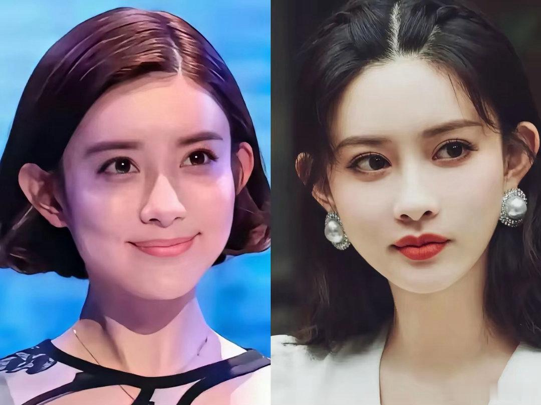 孟子义，出道时对比现在，除了妆容精致，变化并不大