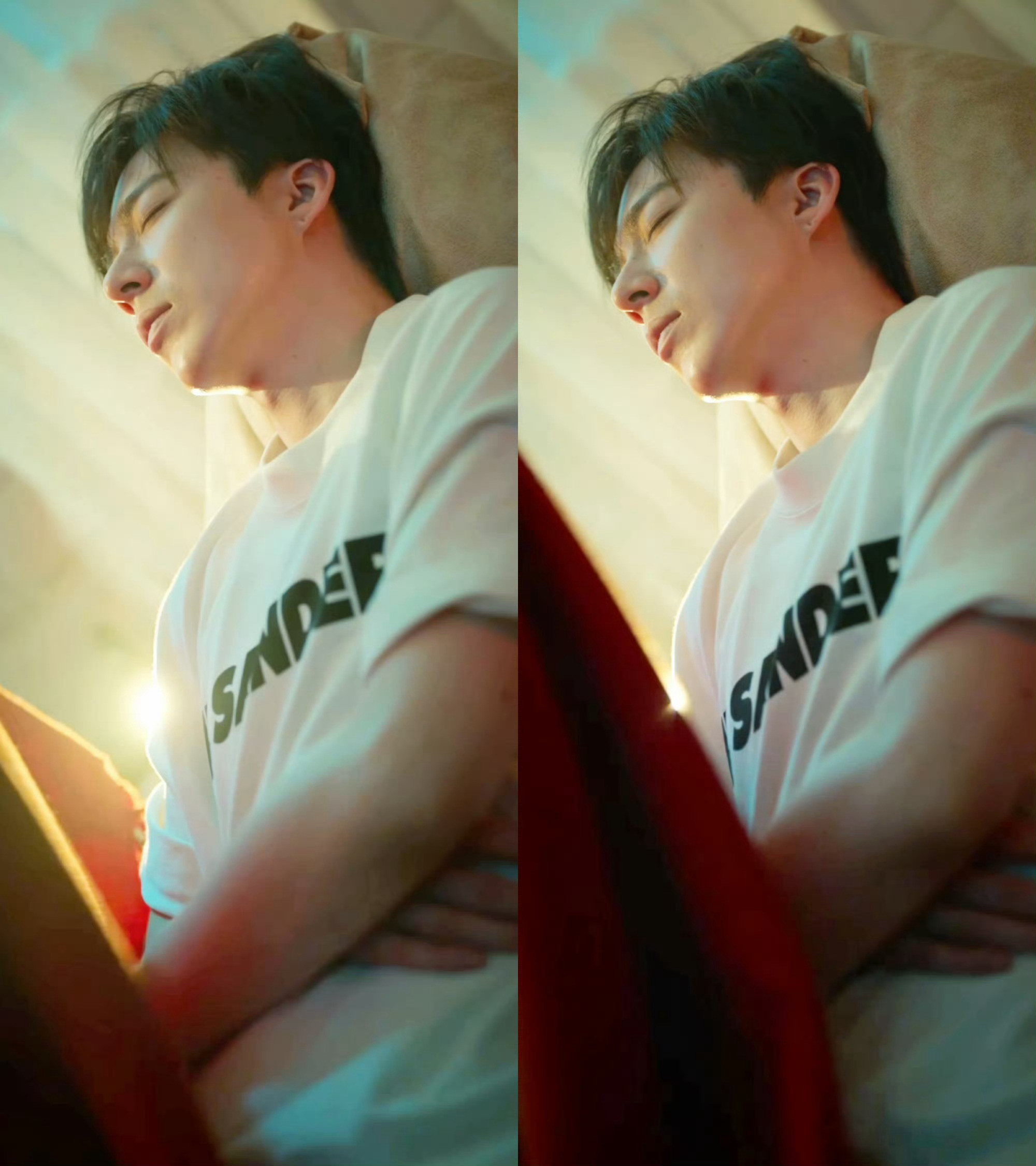 刘宇宁看見你這樣躺著。突然就很想——幫你把被子蓋好。🖤刘宇宁刘宇宁小贝