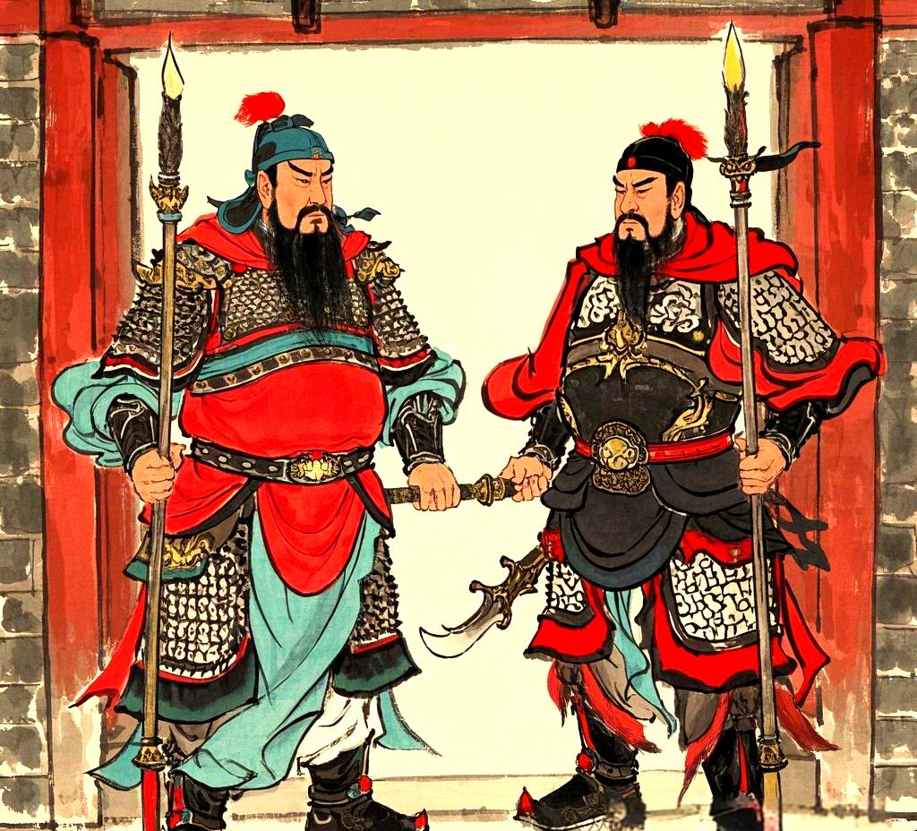 秦琼跟尉迟敬德根本就不是一个档次：他只是李世民一杆枪、一柄锏。过年贴那门神，
