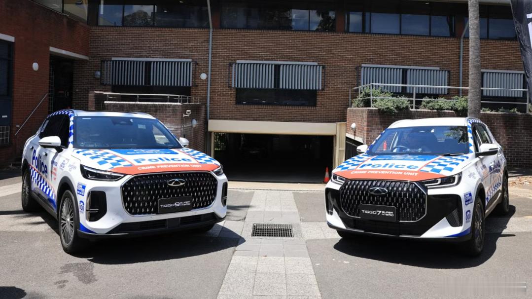 奇瑞Tiggo7和Tiggo9成为悉尼警车，主要服役于Burwood，也是华