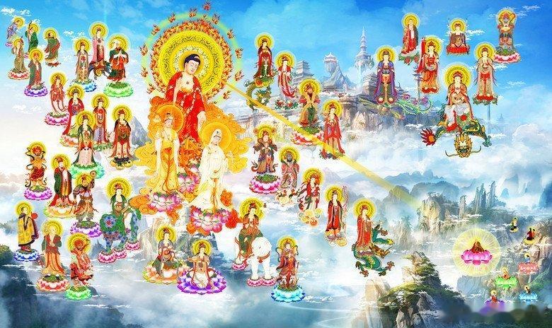 愿我临终无障碍，阿弥陀佛远相迎。观音甘露洒吾头，势至金台安我足。一刹那中离五浊，