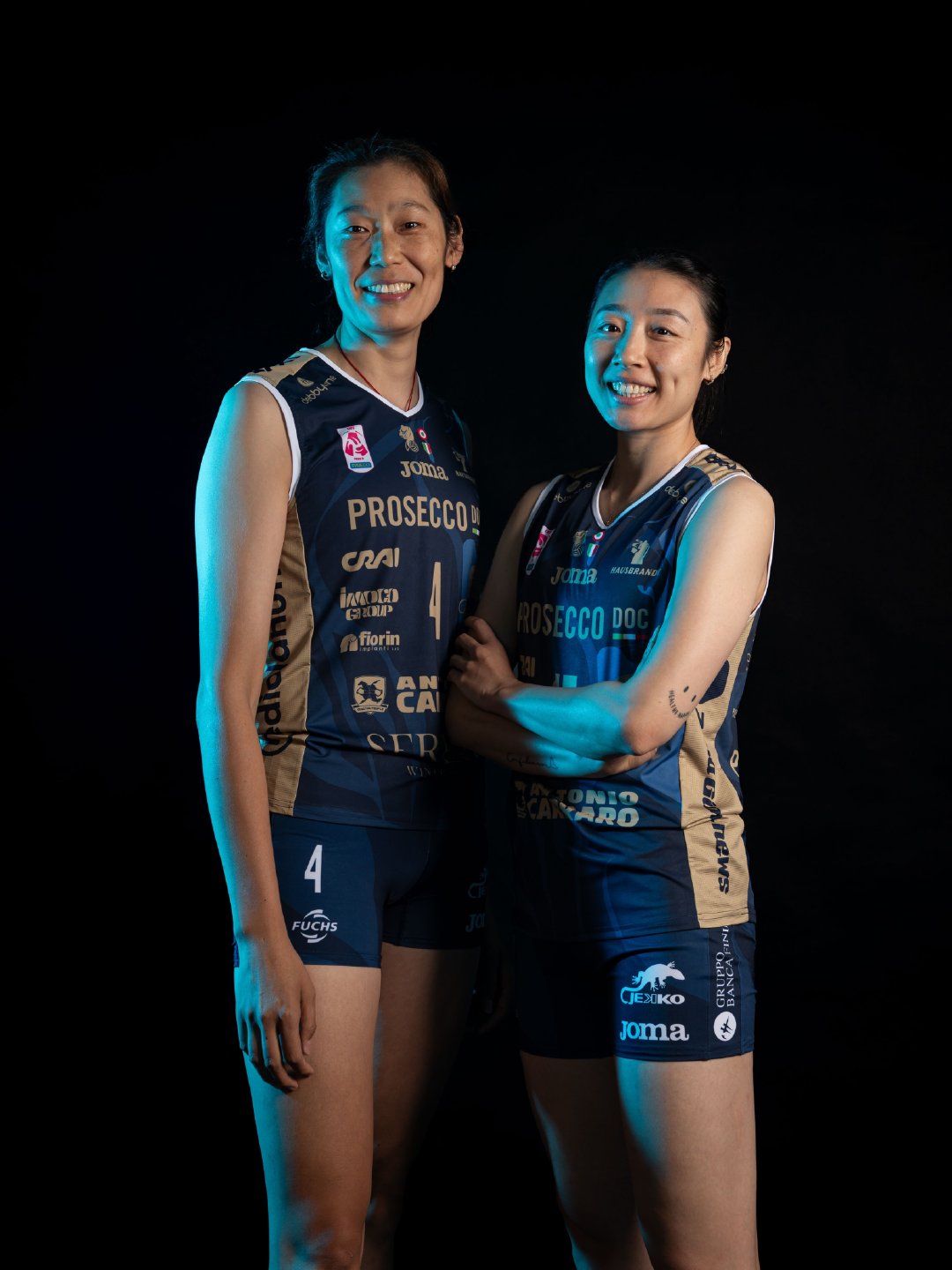 科内利亚诺主场亮相仪式及定妆照！#朱婷##姚迪#​