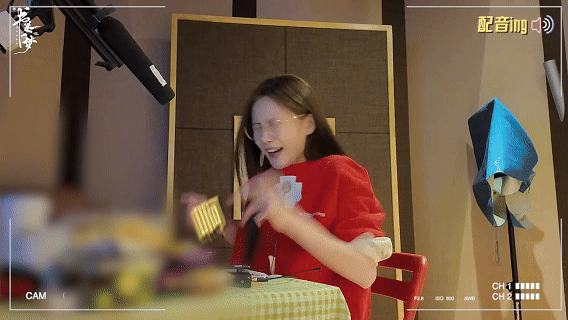 李一桐配音哭了李一桐配音的时候说这是大漂亮哈哈哈，真的太可爱啦，就算是配音都能看