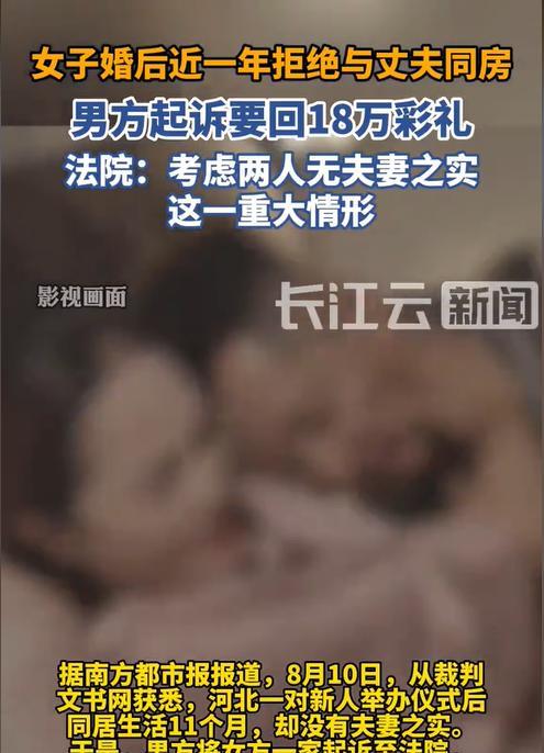 河北邯郸，一男子与未婚妻办了婚宴后，未婚妻就一直不同意发生关系，甚至还分房睡。男