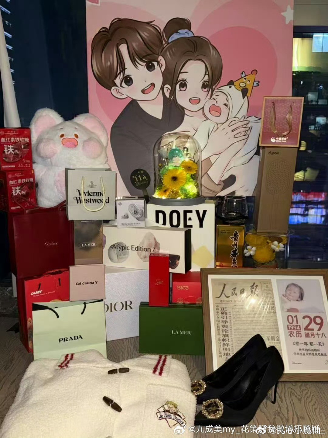 九成美发若若朋友圈，有些明星的声明就是厕纸