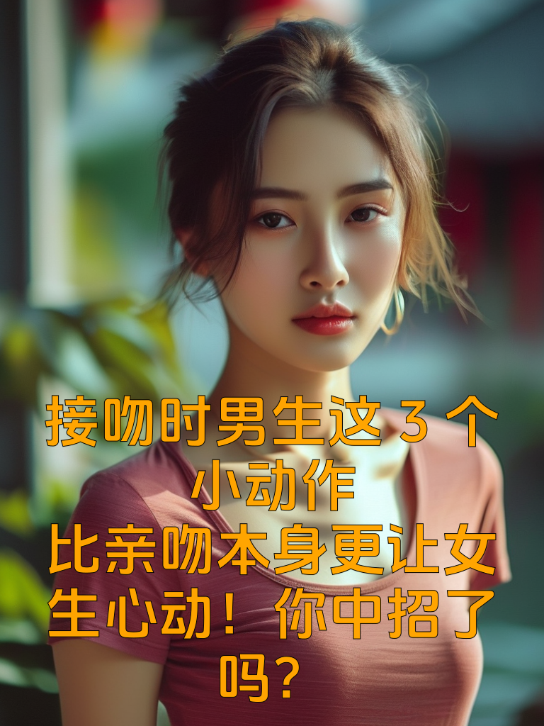 接吻时男生这3个'小动作'，比亲吻本身更让女生心动！你中招了吗？