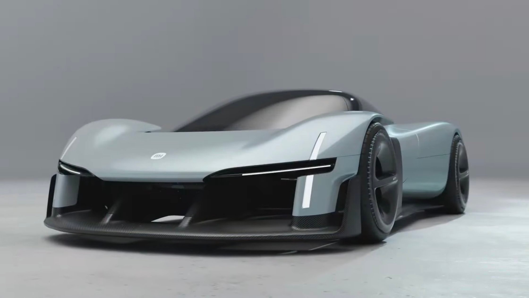 小米超跑亮相XiaomiVisionGT帅！太帅了