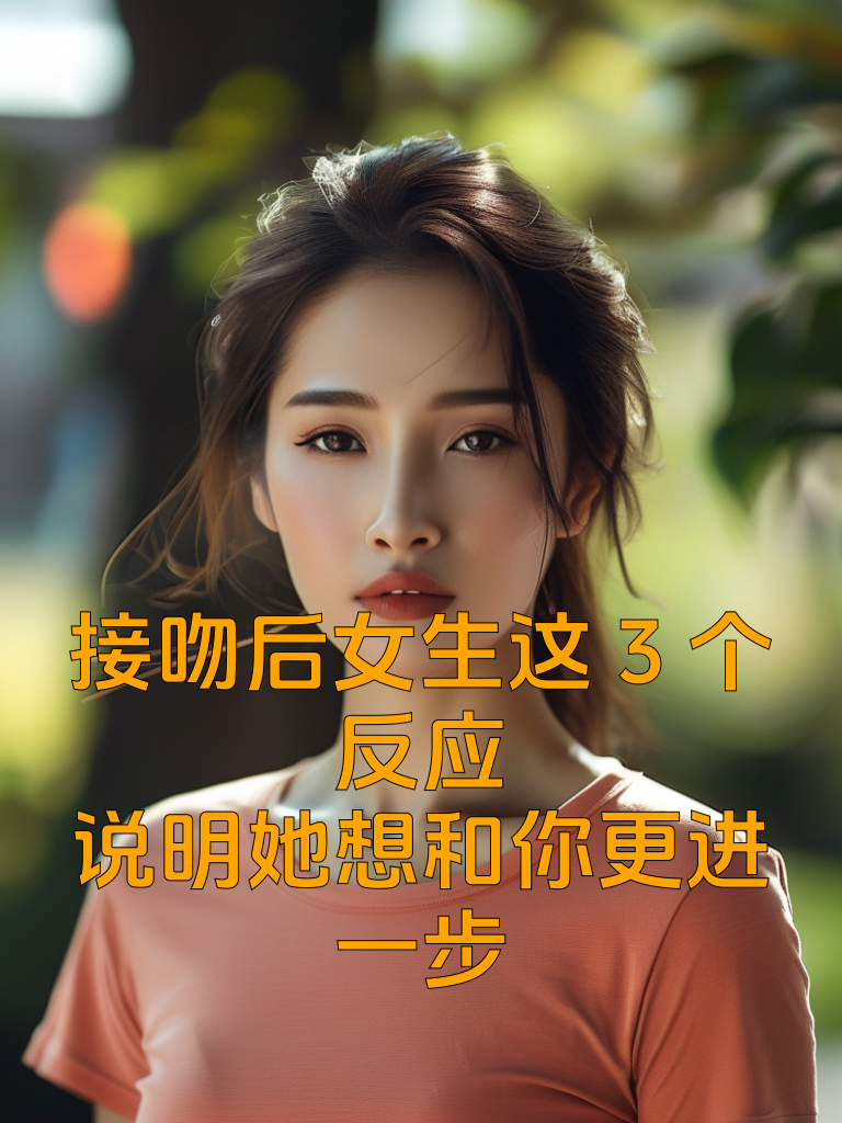 接吻后女生这3个反应，说明她想和你更进一步