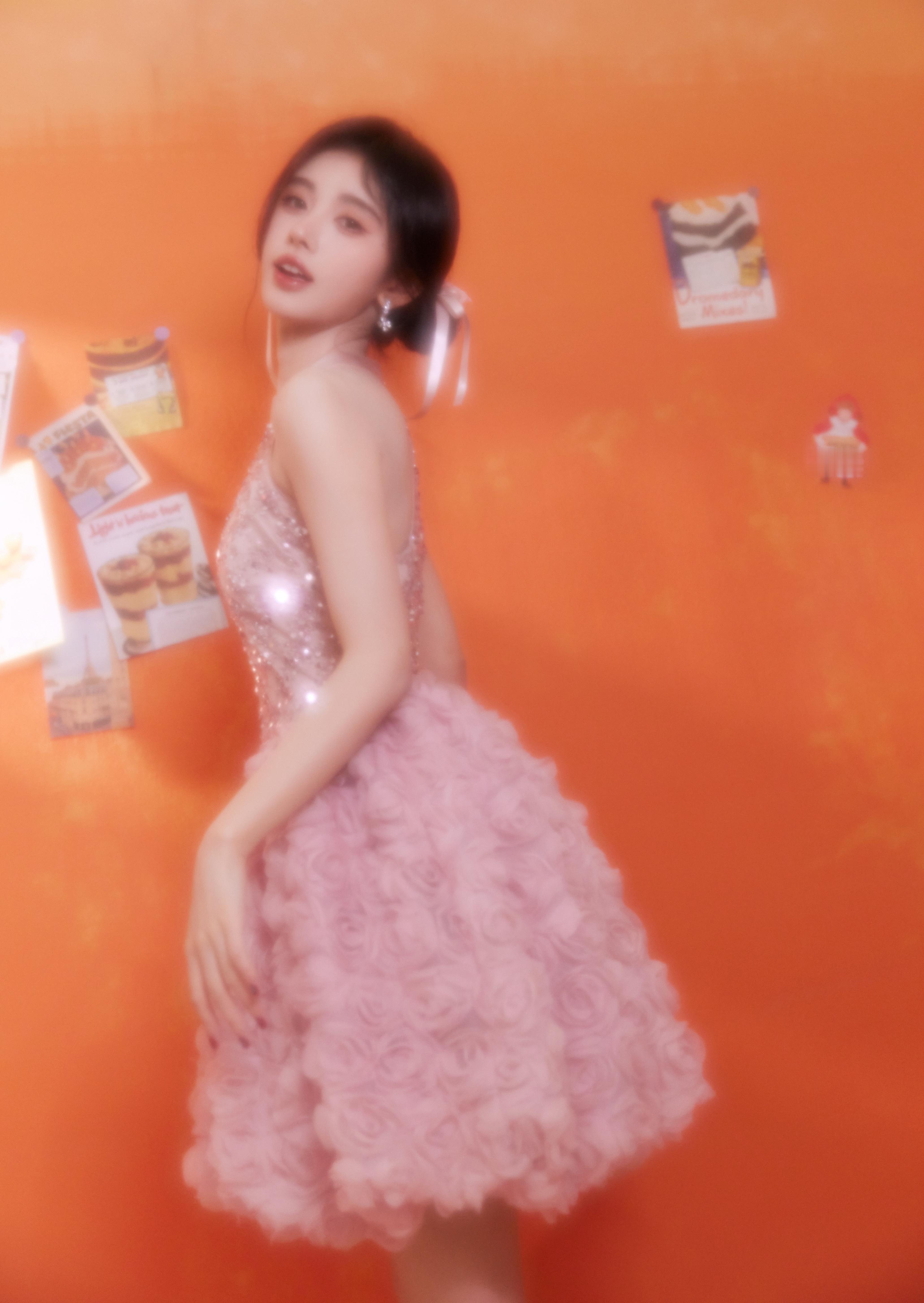鞠婧祎樱花公主鞠婧祎美神降临🎀