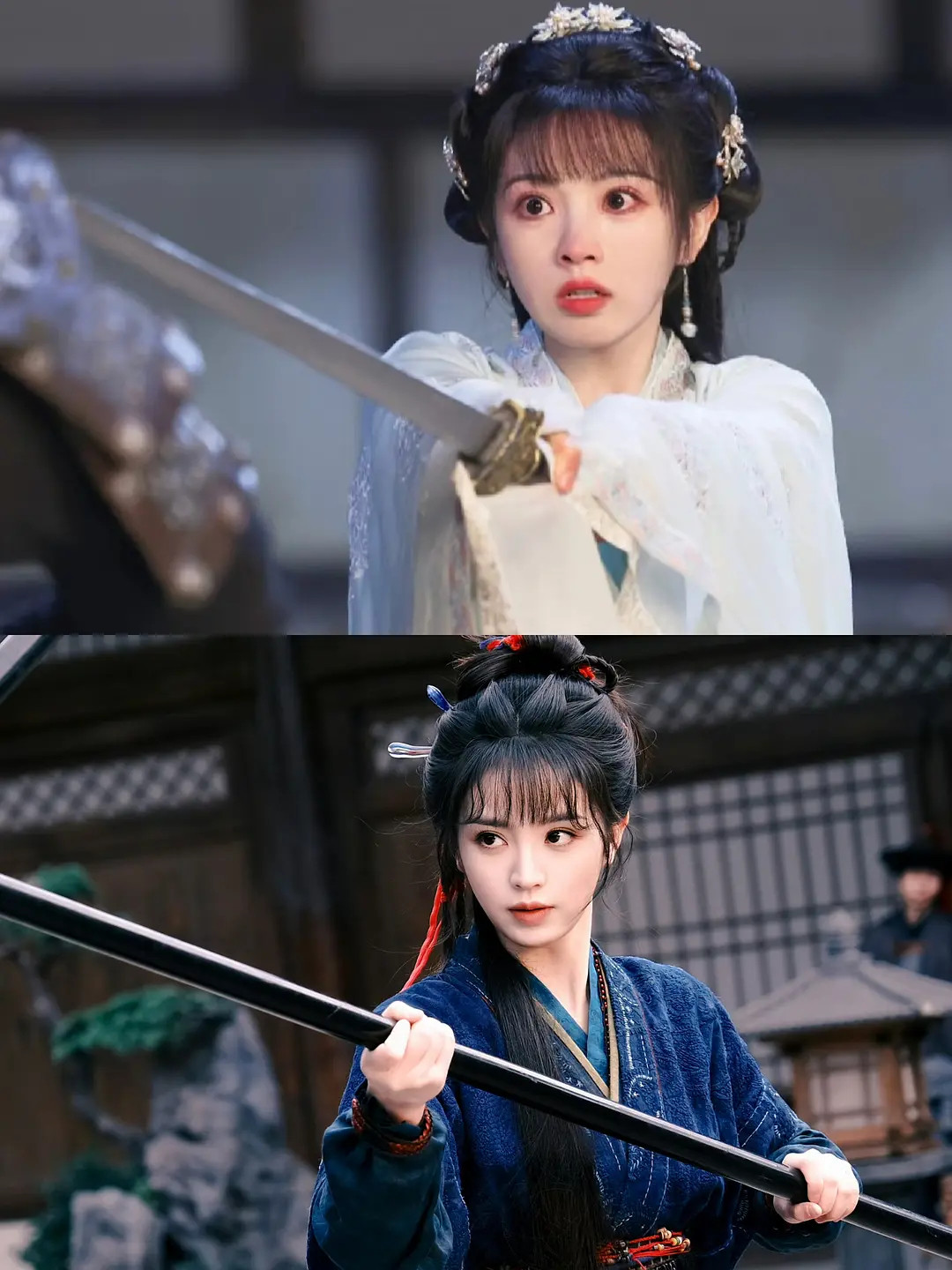 田曦薇怎么无论演什么角色都很喜欢瞪眼