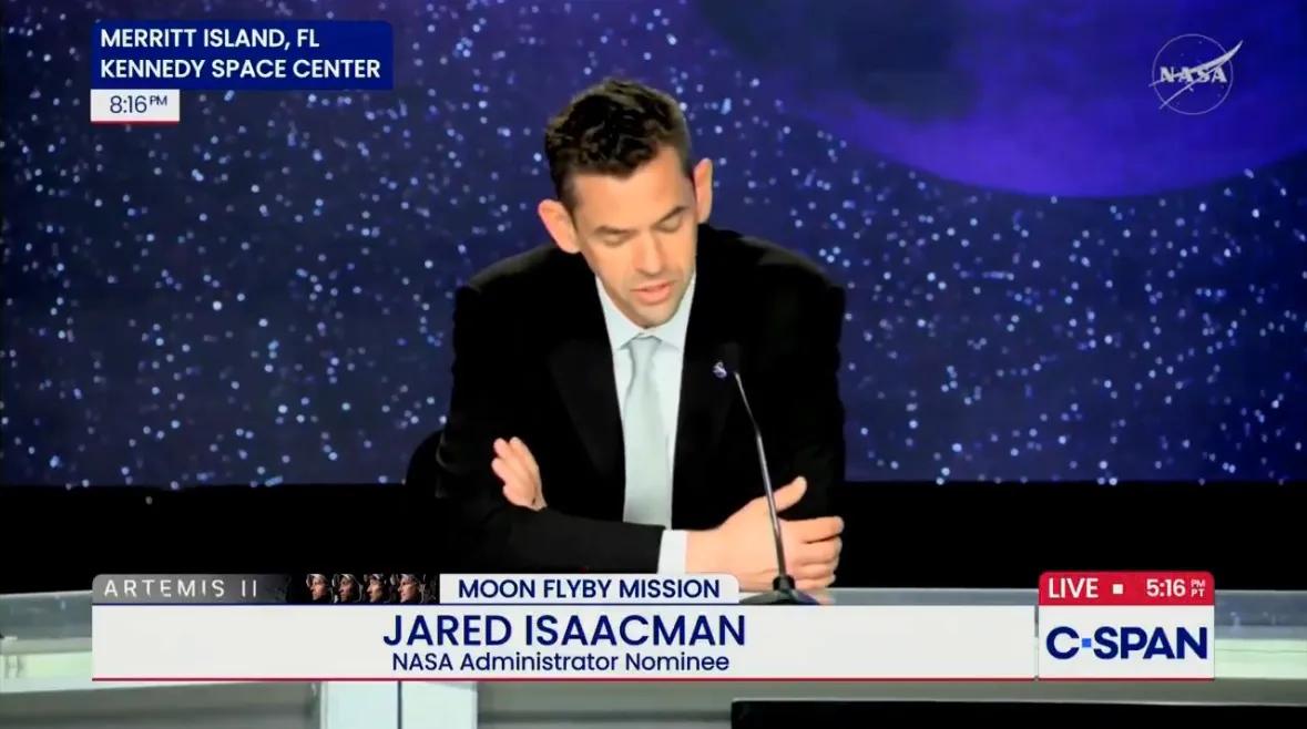 “经过短暂的54年中断，NASA又开始向月球派遣宇航员了！”-美国宇