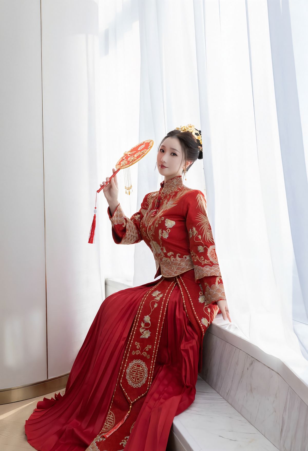 这是谁的新娘，还有妹妹吗，给我介绍一下
