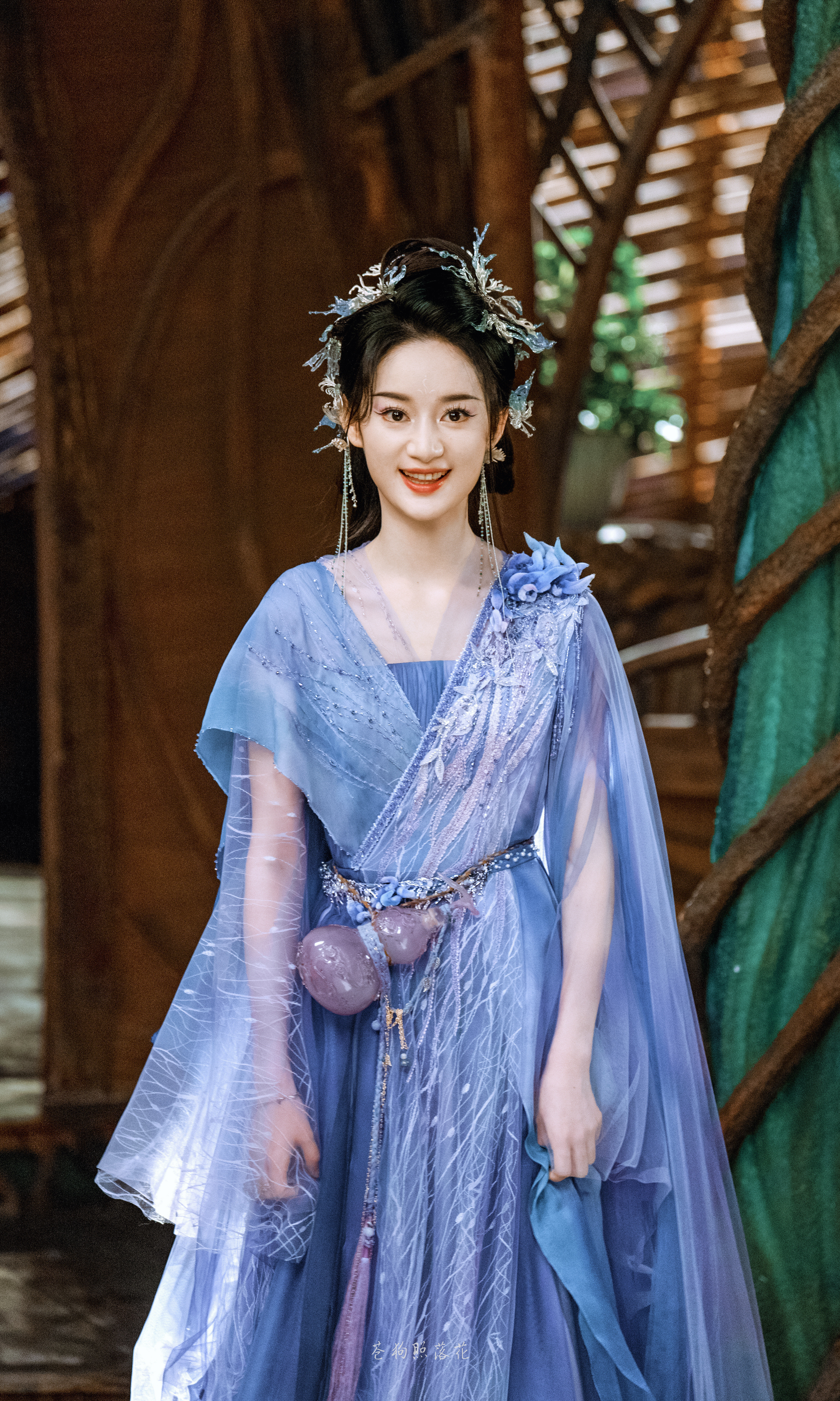 郭晓婷《狐妖小红娘·月红篇》涂山雅雅☽壁纸-蓝衣小合集[