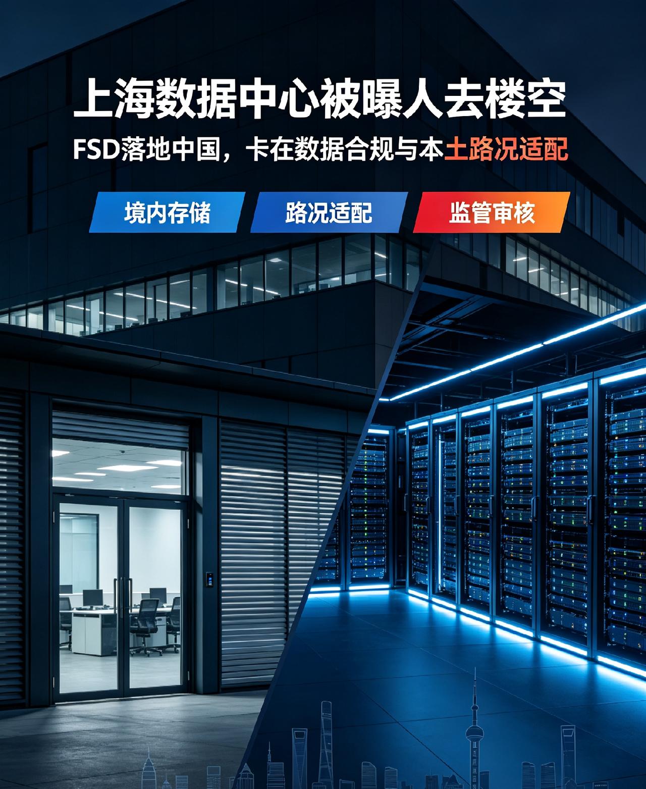 6.4万选装费打水漂？特斯拉FSD入华梦碎，上海数据中心疑似撤离花6.4万
