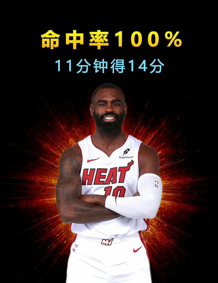 11分钟得14分，命中率100%，这笔签约太超值
