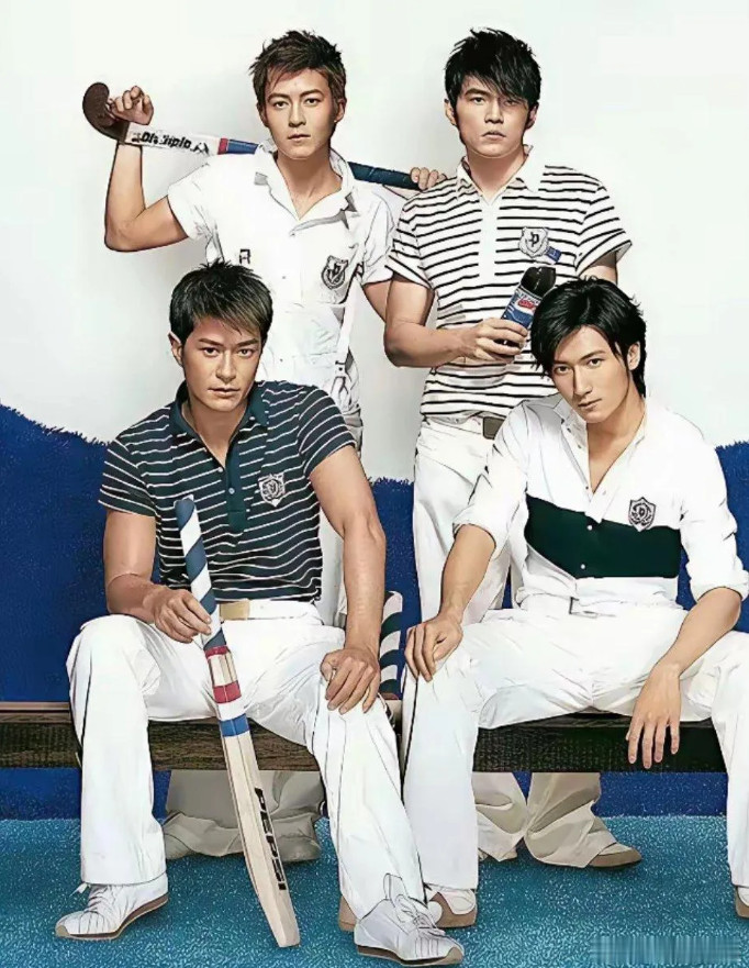这四位谁最帅？答案：谢霆锋>陈冠希>古天乐>周杰伦