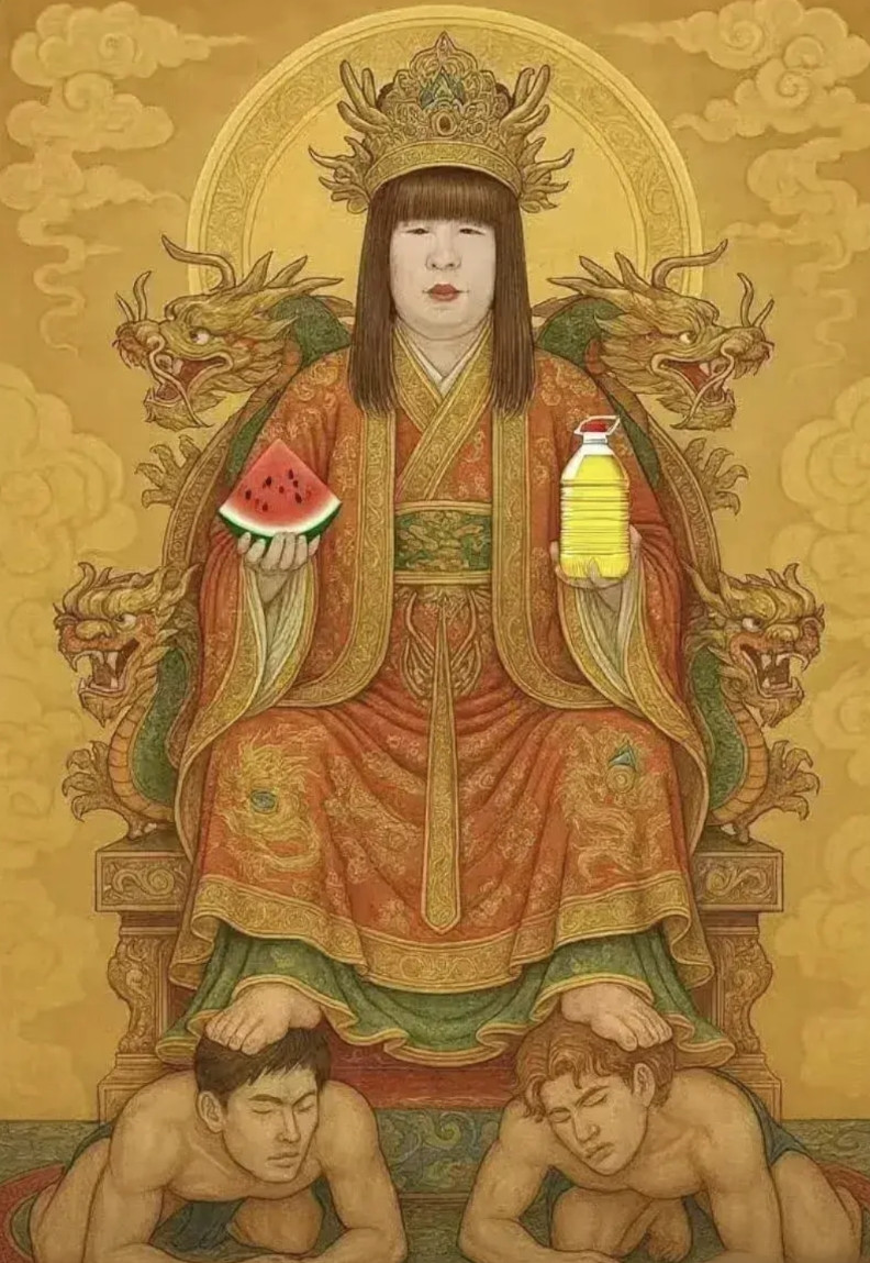 还是泰国网友会玩！红姐在泰国彻底火了，都被当地人封“神”了。据泰国网友介绍，